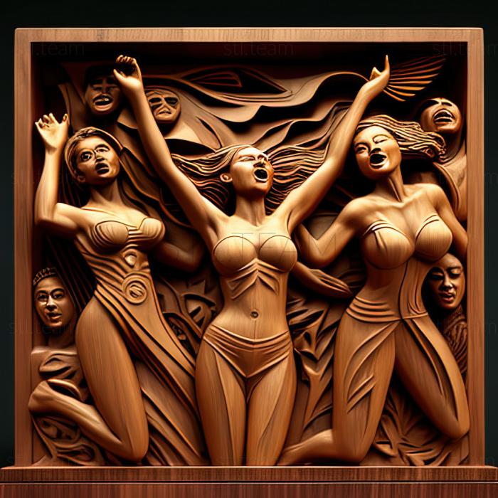 3D модель Св Феминистское художественное движение (STL)
